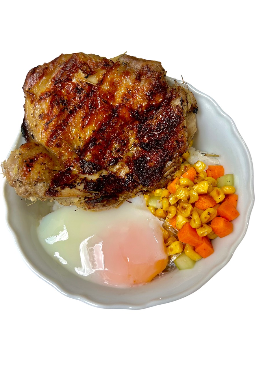 Charcoal Grilled Chicken Rice Bowl